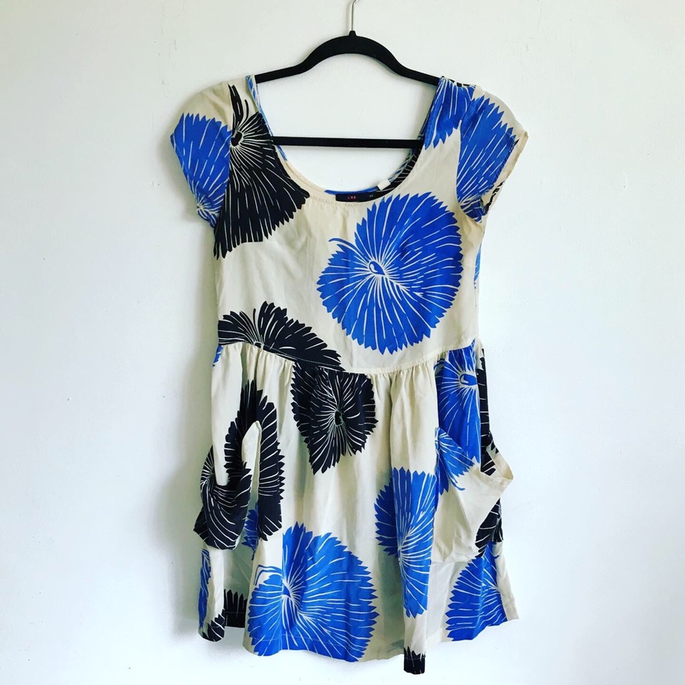 100% Silk Babydoll Sun Dress